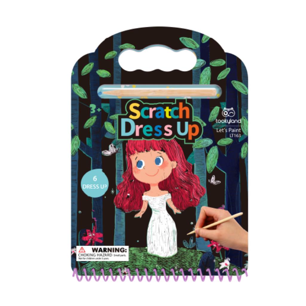 Tookyland Scratch Book-Dress Up